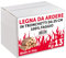 La zappa Buche Brennholz in Säcken 10 kg für Öfen und Kamine, Stämme 25 cm (1 Karton à 13 kg)