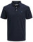 JACK & JONES Men's Jjepaulos Polo SS Noos Shirt, Sky Captain/Detail: Classic, S