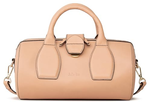 Kate Lee Damen Sac en Cuir Porté Bandoulière Frola Nude Tasche