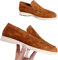 Mocasines de gamuza para hombre, mocasines sin cordones para hombre, zapatos de vestir de verano, ligeros y transpirables, mocasines planos, informales, para conducir, caminar, zapatos Oxford,