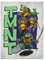 Idea Nuova Teenage Mutant Ninja Turtles 3D-getuftete Leinwand-Wandkunst für Raumdekoration, 27,9 x 38,1 cm