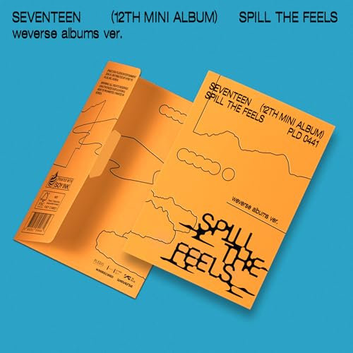 SEVENTEEN SPILL THE FEELS 12th Mini Album (WEVERSE ALBUMS Ver + Gift Card) K-POP SEALED