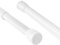 Extendable Curtain Poles 150-260cm Shower Curtain Rods Tension Rods for Curtains Shower Curtain Rails NO Drill for Shower Curtain, Windows, Door Curtain, Bathroom and Wardrobe,White