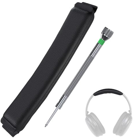 MMOBIEL Diadema de Repuesto para Bose QuietComfort 35, 35 II, 45 (QC35, QC35 II, QC45) Over-Ear Auriculares Almohadilla de PU Proteína Diadema – Banda de Repuesto de Auriculares – Negro