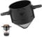 Pour Over Coffee Dripper – Reusable Stainless Steel Coffee Filter Cone, for Travel, Camping, Home & Office