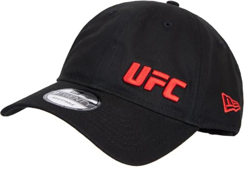 New Era Core Flawless UFC 9Twenty Cap (DE/NL/SE/PL, Alphanumerisch, Einheitsgröße, Black/red)