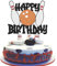 Xsstarmi 1 Packung Tortendeko Geburtstag Tortenaufsatz Glitzer Bowling Kuchen Topper für Bowling Sports Geburtstag Zubehör für Party Kuchen Dekorationen