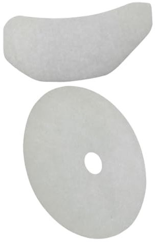 FOYTOKI 2stücke Trockner Abluftfilter Ersatz Kompatibel Für Zuluft Und Abluftöffnungen Mit Einfacher Installation Und Wartung Für Sauberen Trocknerbetrieb