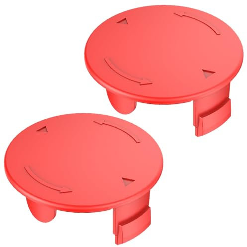 2 Stück Spulendeckel, F016F04841 Spulenkappe, AFS 23-37 Freischneider Kappe,Kompatibel mit Bosch AFS 23-37