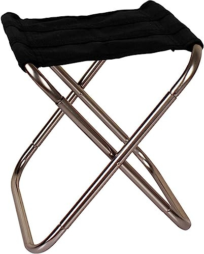 OIFAODAO, Petites chaises de Camping, Mini Repose-Pieds Pliant Portable en Aluminium, escabeau Pliable for Le à l'extérieur et Les Voyages,Tabouret de Camping