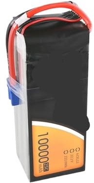 Compatible avec Les Batteries LiPo Tattu 8000 mAh et 10000 6S for Drones RC, Avions, pulvérisateurs agricoles, Accessoires(8000mAh -25c- 6s-22.)
