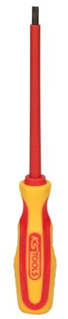 KS Tools 117.0508 Destornillador ERGOTORQUE VDE, ranurado, 4 mm