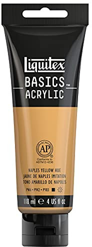 Liquitex Acrylique Basics Tube, Jaune De Naples, 118ml