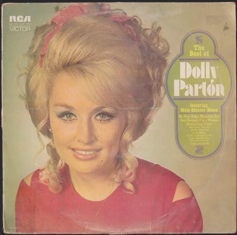 the best of dolly parton LP