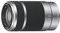 Sony SEL-55210 Obiettivo con Zoom 55-210 mm F4.5-6.3, Stabilizzatore Ottico, Mirrorless APS-C, Attacco E, SEL55210, Argento