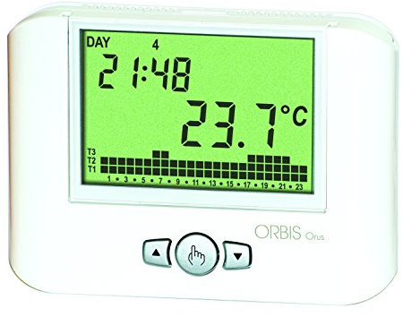 Orbis orus - Cronotermostato semanal orus 3 temperatura antracita
