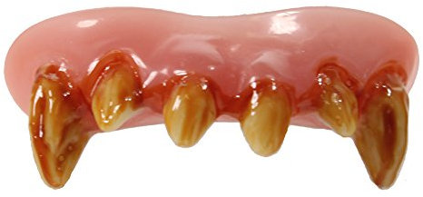 Billy-Bob Top Set of Creepy Werewolf Teeth with Fangs