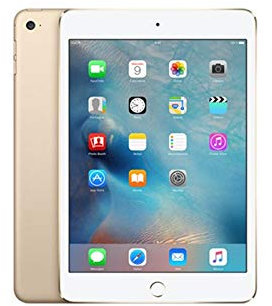 Apple iPad Mini 4, 7,9 Display mit WI-Fi, 64 GB, 2015, Gold (Generalüberholt)