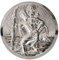 Richter Heiliger Sankt Christophorus Medaille Emblem Plakette 42 mm selbstklebend