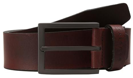 bugatti Herren 37600-1671 Gürtel, per pack Braun (Braun 40), 90|#90|#674 (Herstellergröße: 90)