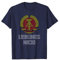 Lustiges DDR Nicki Geschenk Mottoparty Emblem Strick Ugly T-Shirt