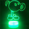 Tatapai 3D Illusion Lamp Led Night Light Control Plants Vs Zombies USB Decor Touch Sensor Kids Bedroom Decoration Give Friends Best Birthday Holiday Gifts for Children