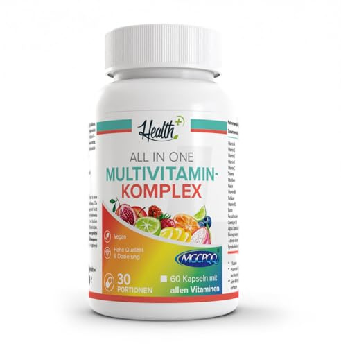 Health+ All in One Multivitamin Komplex, 60 Kapseln