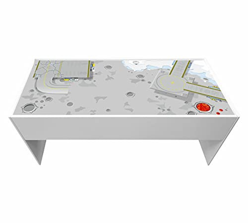 STIKKIPIX Möbelfolie DSWT08 Aufkleber passend für den DUNDRA-Tisch von IKEA (Möbel nicht inklusive) (1, Weltraumstation)
