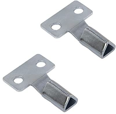 D.A.Y. Republic Meter Box Keys, Pack of 2 for Gas Electric Utility Meter Boxes Triangular, Universal fit, Rust and Corrosion Resistant