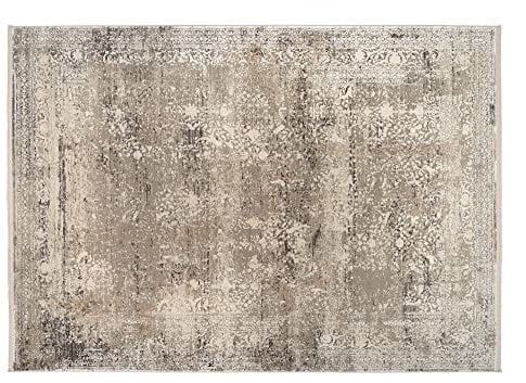 OCI CAVA Teppich BES04 947 grau-Gold 300 x 400 cm