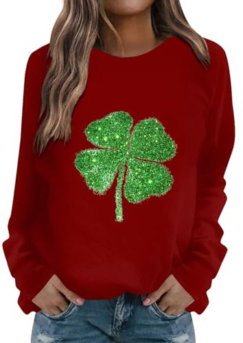 Damen Pullover Herbst Basic Y2k Hoodie Damenpullover Langarm Winter Sweatshirt Damen Zip Hoodie Y2k Pullover Damen Baumwolle Pullover Damen V Ausschnitt Langarmshirt Damen Elegant(1-Deep Red,S)