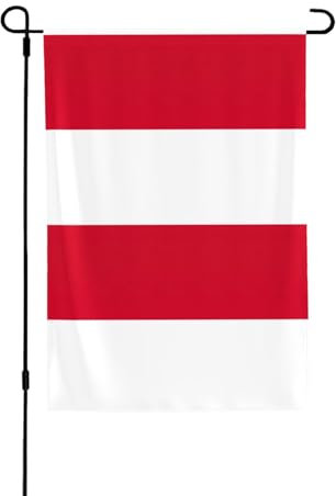 Flagge von Monaco Druck, Gartenflagge, doppelseitige Flagge, 71,1 x 101,6 cm, für saisonale Outdoor-Dekoration