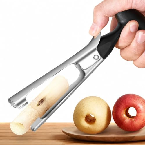 Vide pomme, Dénoyauteur de pommes | lame en acier inoxydable de qualité alimentaire, facile à dénoyauter, pour poires, pommes, pour la maison, la cuisine