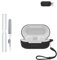Silicone Protective Case for TOZO NC9 Earbuds - Durable and Eco-Friendly Bluetooth Earphone Cover with Precise Holes - Black