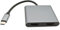 JZK USB C to Dual HDMI Adapter, USB Type C to Dual Monitor HDMI Adapter, USB C to HDMI Support 4K@60Hz for MacBook Pro air for Chromebook Pixel for Lenovo Yoya Surface