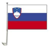 Auto-Fahne: Slowenien