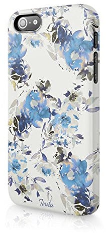 Tirita Compatible with iPhone 6 Plus & 6s Plus Hard Case Cover Floral Flowers Shabby Chic Stripes Lines Polka Fruits Watermelon Lemons Striped Summer Design Designer Pattern Snap-On Protective