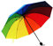 ThreeH 10 Ribs Regenbogen-Regenschirm Tragbarer Taschenschirm Reiseregenschirm Winddicht Zusammenklappbar für Männer Frauen