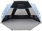 Easthills Outdoors Instant Shader Dark Shelter Pop Up Beach Tent Sun Shelter with UPF 50+ UV Protection for Kids & Family Sky Blue