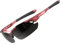 ATTCL Sonnenbrille Herren - Verbesserte Polarisierte Sportbrille Ultraleicht UV-Schutz Sonnenbrillen 7027 C8-Red+Grey UV400 CAT 3 CE