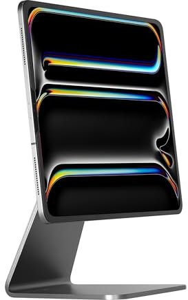BongBingBoo iPad Pro Magnetischer Ständer, iPad Air Halterung für Apple iPad Pro 12.9'' 3-6 Gen & iPad Air 13'' - Grau