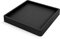 Prime Garden® Concave Square/Round Platform Rouleau pour plantes Résistant aux intempéries Soucoupe avec roulettes Aide au transport pour plantes (37 x 37 cm, anthracite)