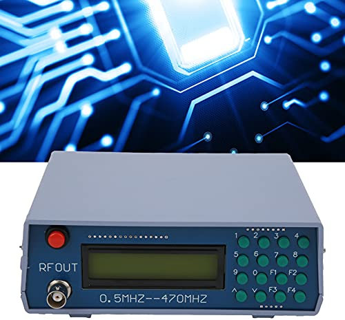 Generatore Di Segnale Rf, Tester Del Misuratore Del Generatore Di Segnale Di Frequenza 0,5 Mhz‑470 Mhz Per L'Educazione Alla Comunicazione Wireless Aerospaziale E Altri Campi