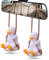 Bztzhm 2 Stück Schwingende Ente Auto, Ente Auto Anhänger, Schaukel Dekor, Swinging Duck, Süße Swinging Duck Car Hanging Ornament für Hängende Ornamente Dekorative Ornamente