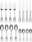 Oneida Voss Cutlery Set for 4 - Stainless Steel Cutlery Set, Heavy Weight & Mirror Finish, Rust Resistant & Dishwasher Safe Flatware, Silver