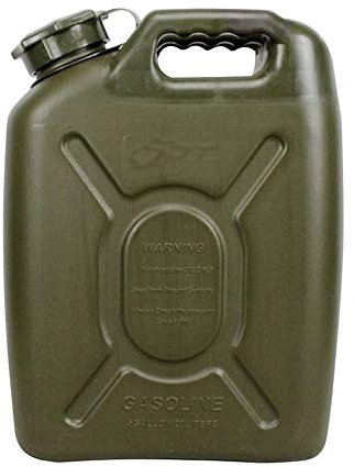 Bidon Essence des Jerrycans Aiche À Essence 20L, Réservoir D'essence en Plastique Vert, Réservoir De Carburant De Sauvegarde Épaissis - for L'automobile Et La Moto