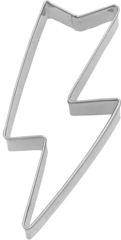 Birkmann, Ausstechform Blitz, 7 cm, Edelstahl, hochwertige Qualität, 189706
