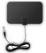 Indoor Digital TV Aerial Antenna VHF UHF 4K 1080P Ultra Digital HD Amplified Antenna Aerial HDTV Signal Booster Freeview Antenna Aerial 100 Miles long Range for Channels Reception All Smart TV Antenna