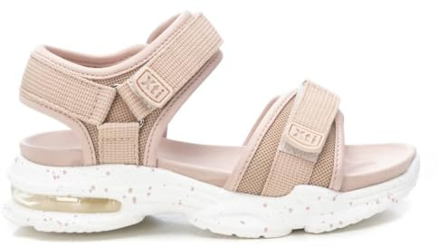 XTI - Sandalen Mädchen Beige - Bequeme und vielseitige Schuhe - Casual Mode - Modell 15123305 (Größe 31)