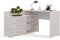 CDF Schreibtisch Dany | Farbe: Kaschmir (beige) | Ideal für Büro, Arbeitszimmer, Kinder- und Jugendzimmer | Funktionaler Schreibtisch für Computer, Laptop | Einfache Montage